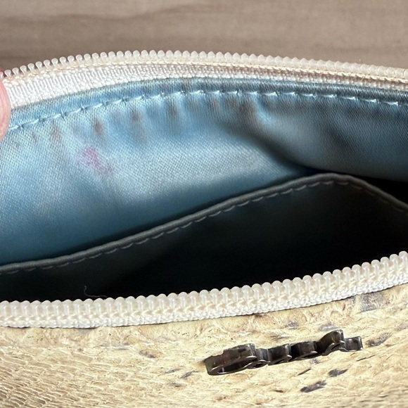 Coach Kristin Embossed Python Snakeskin Vintage Y2K Wristlet - Picture 5 of 5